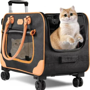 Pet Carrier with Wheels